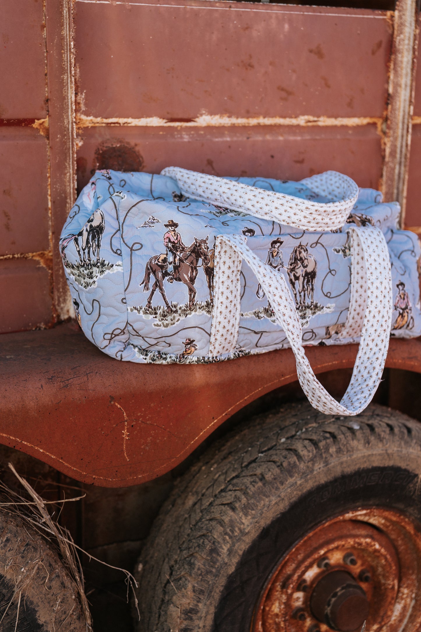 The Blue Cowgirl Traveler