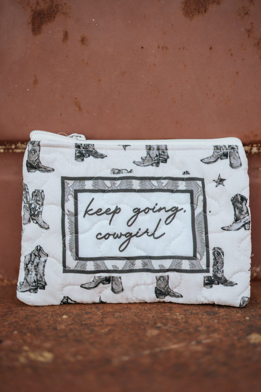 Keep Going Cowgirl Essentials Bag
