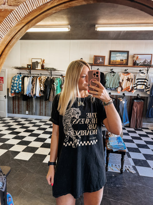 Heavens are Roarin Dress