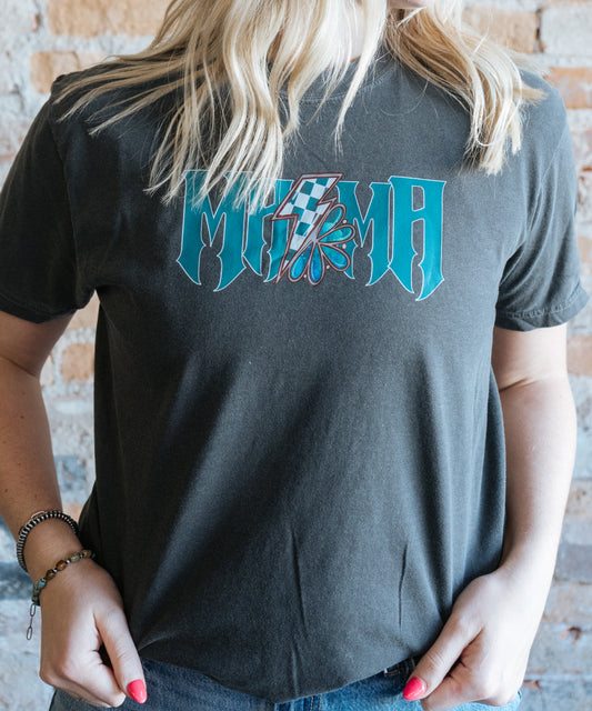 Turquoise Mama Tee