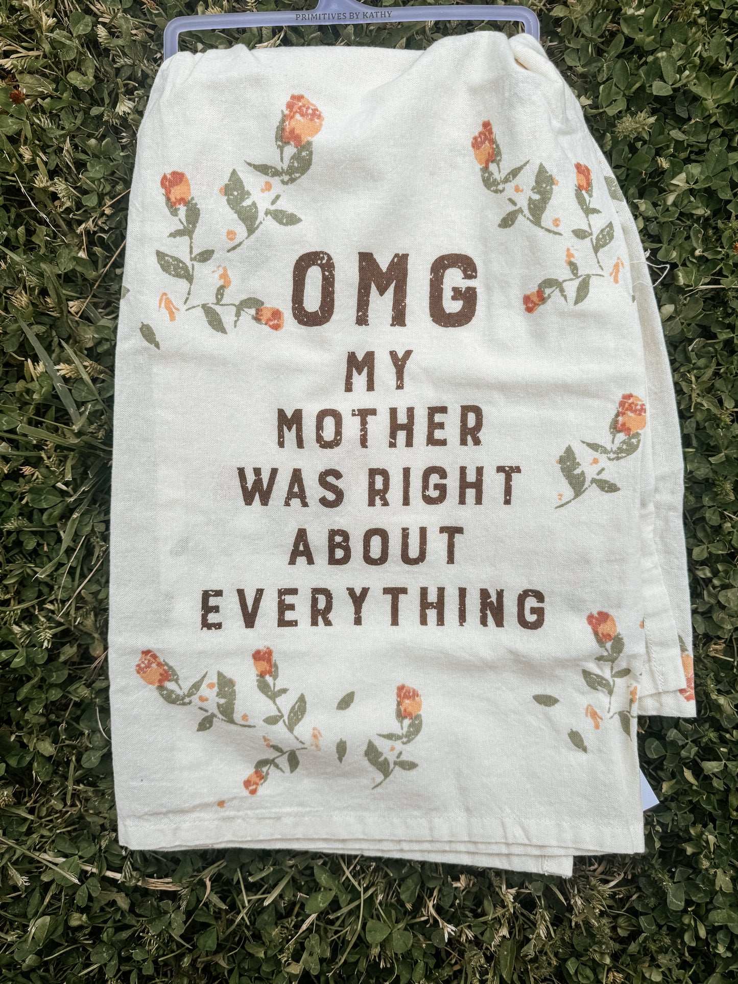 OMG MY MOTHER Towel