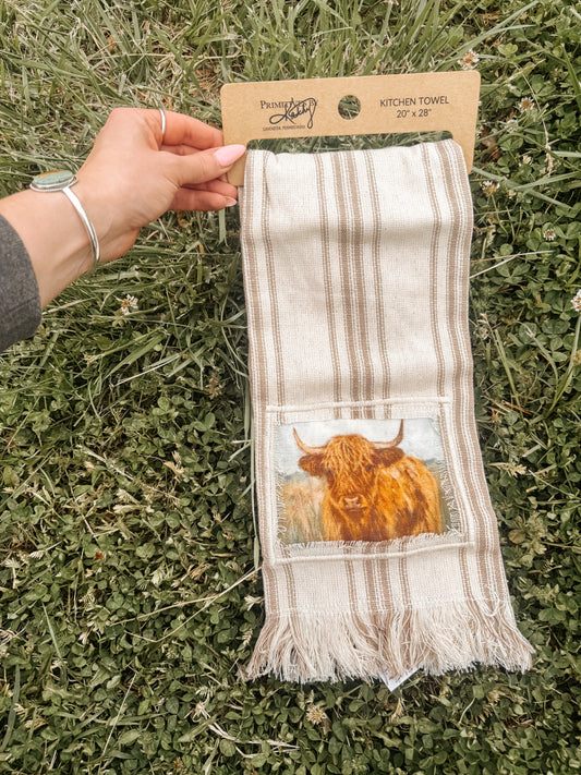 Highland Cutie Towel