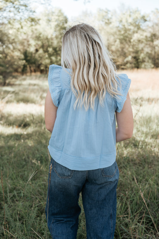 Sky Blue Top