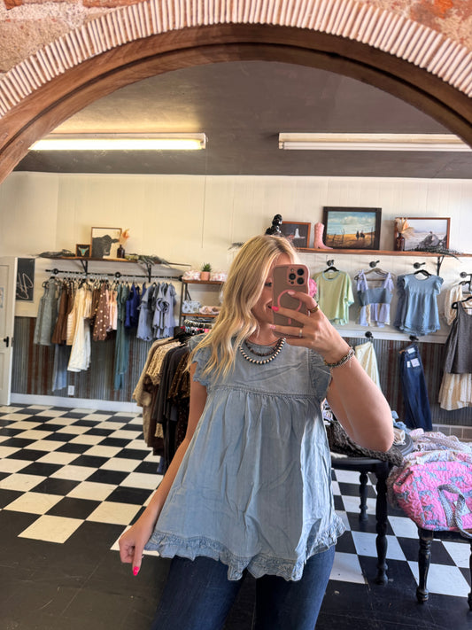 Denim Girl Blouse