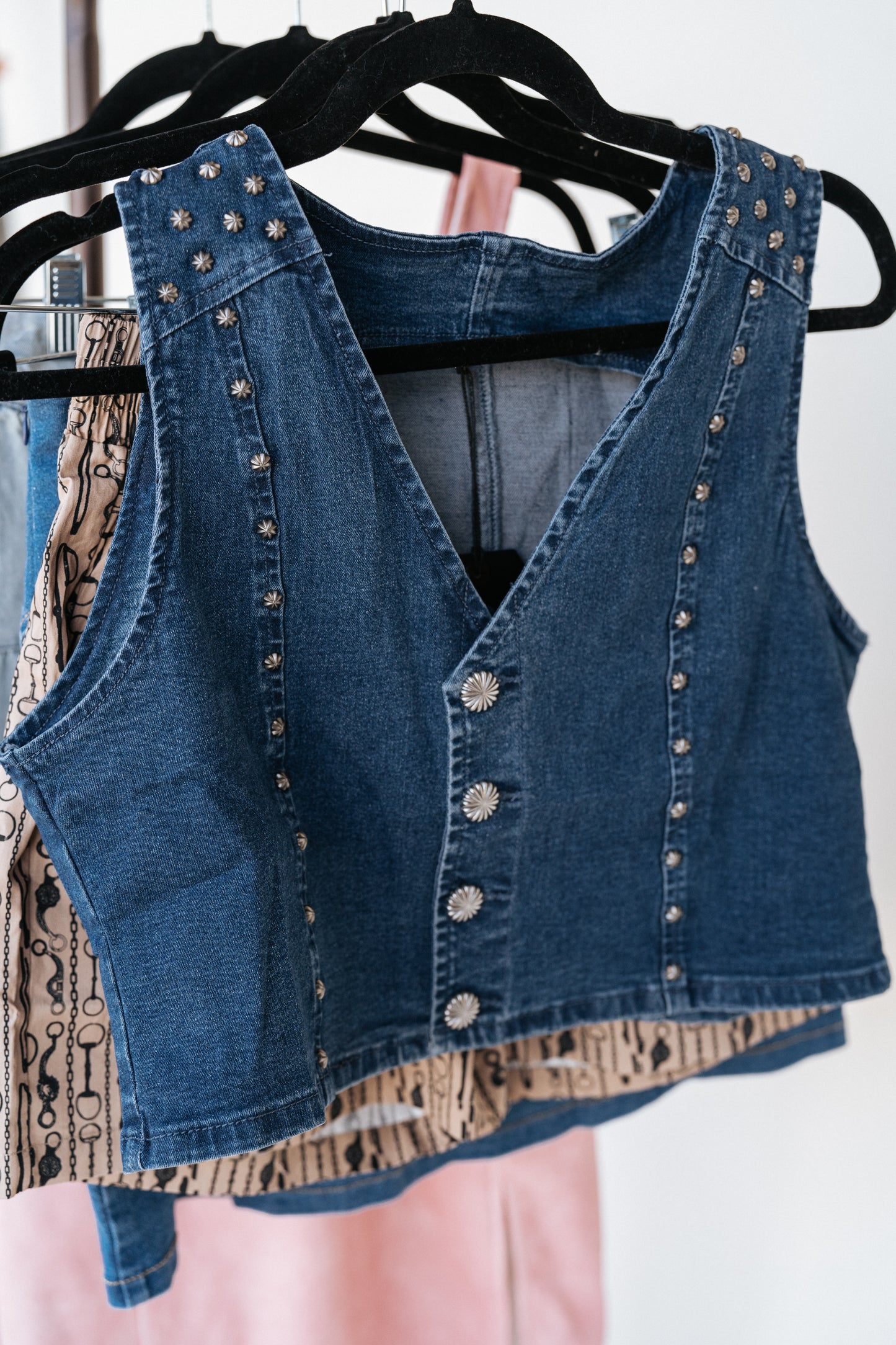 Queen Denim Tank