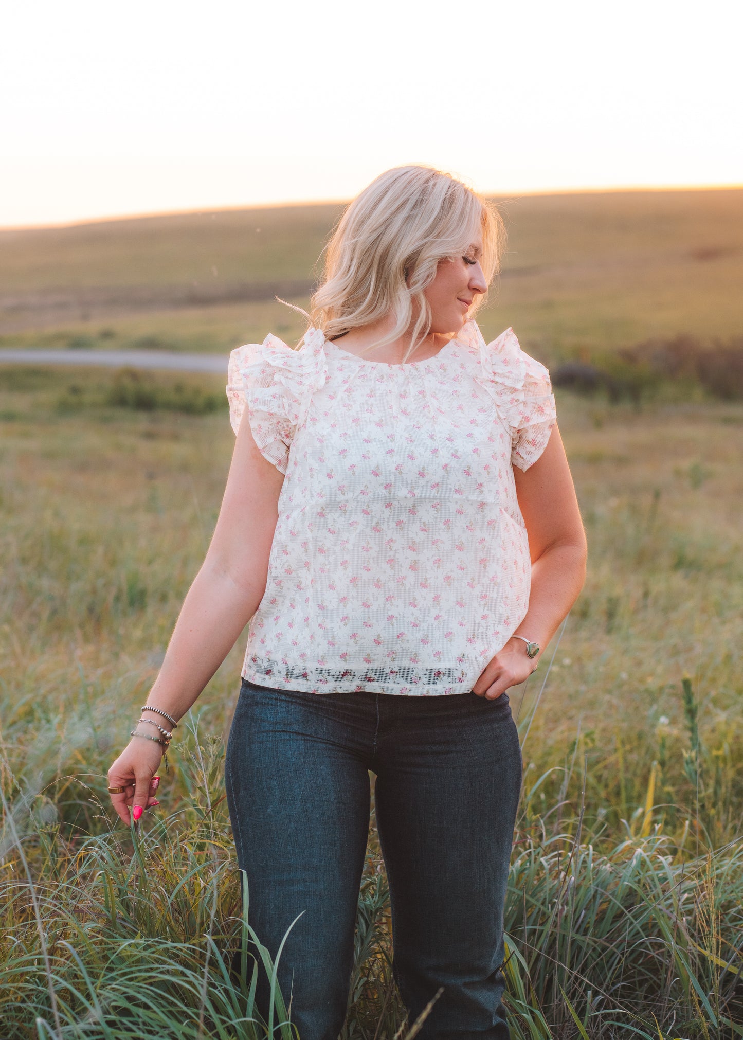 Taylor Floral Top