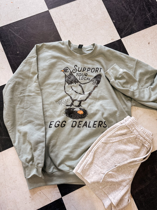 Chicken Girly Crewneck