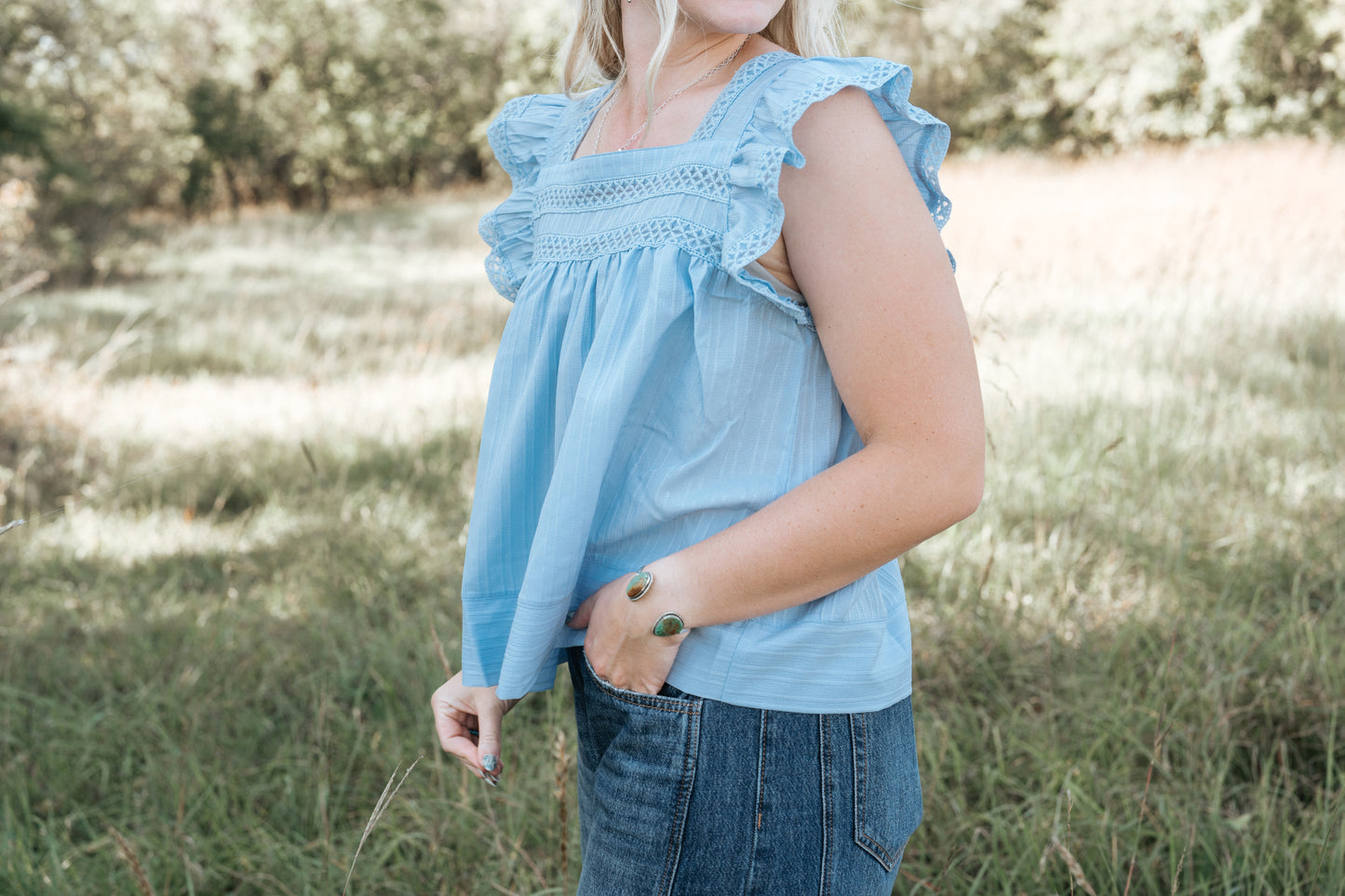 Sky Blue Top