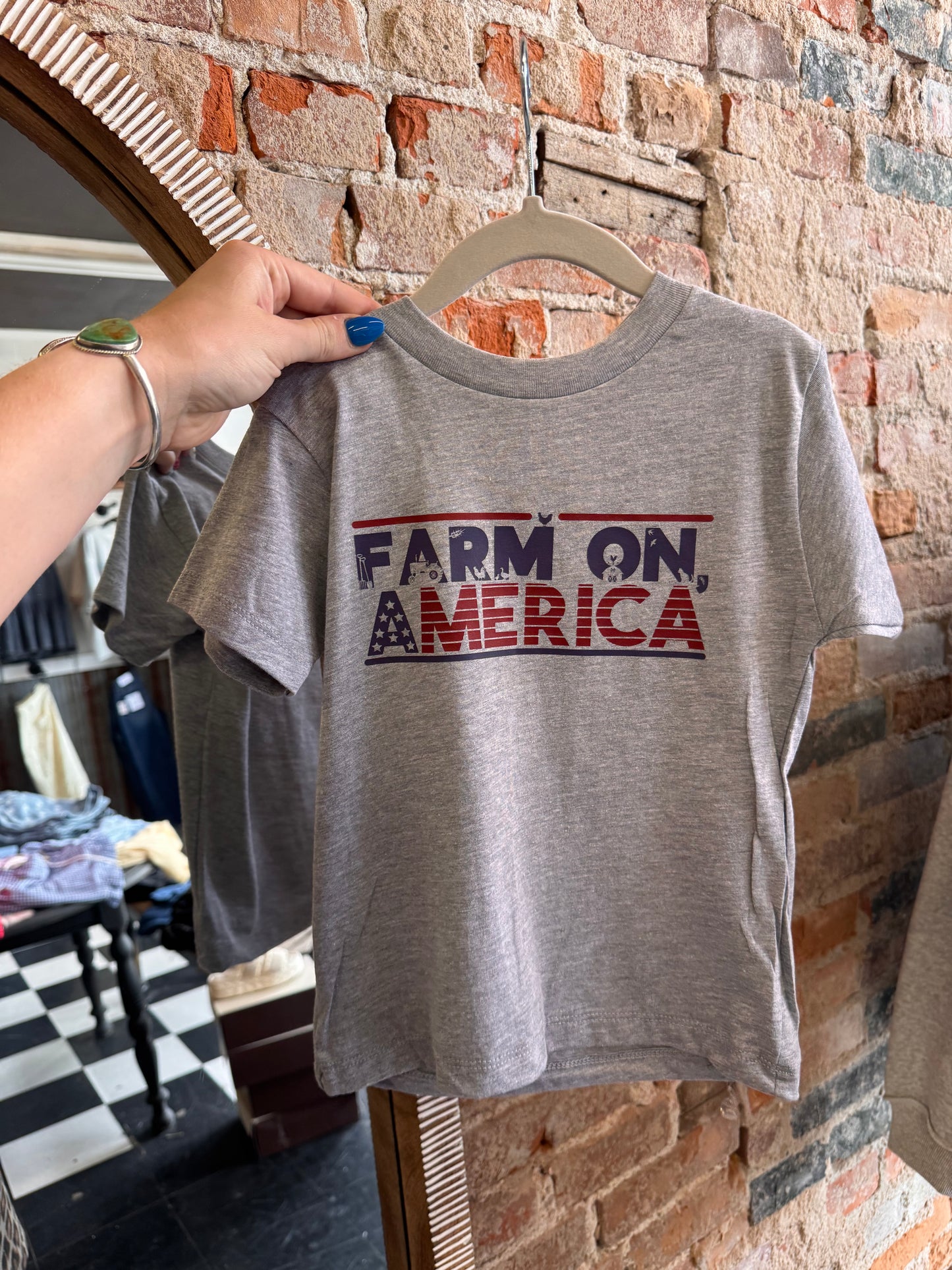 Farm On America Kid Tee