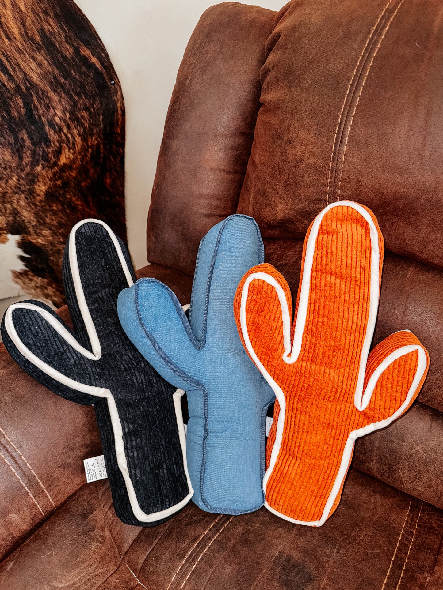 Western Cactus Pillow
