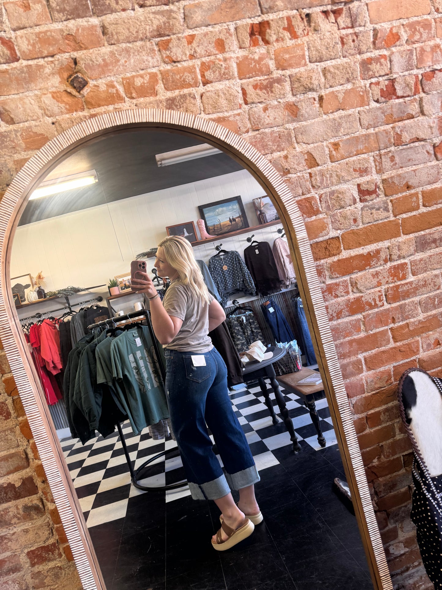 The Downtown Cuff Jeans