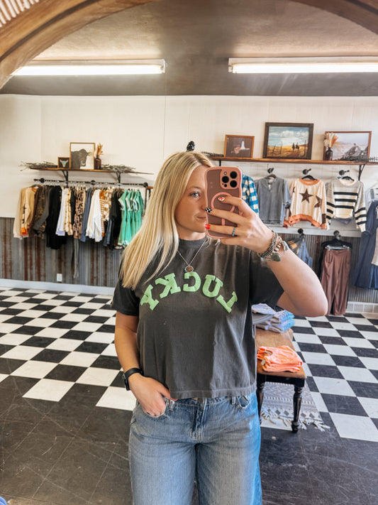 Lucky Cropped Tee