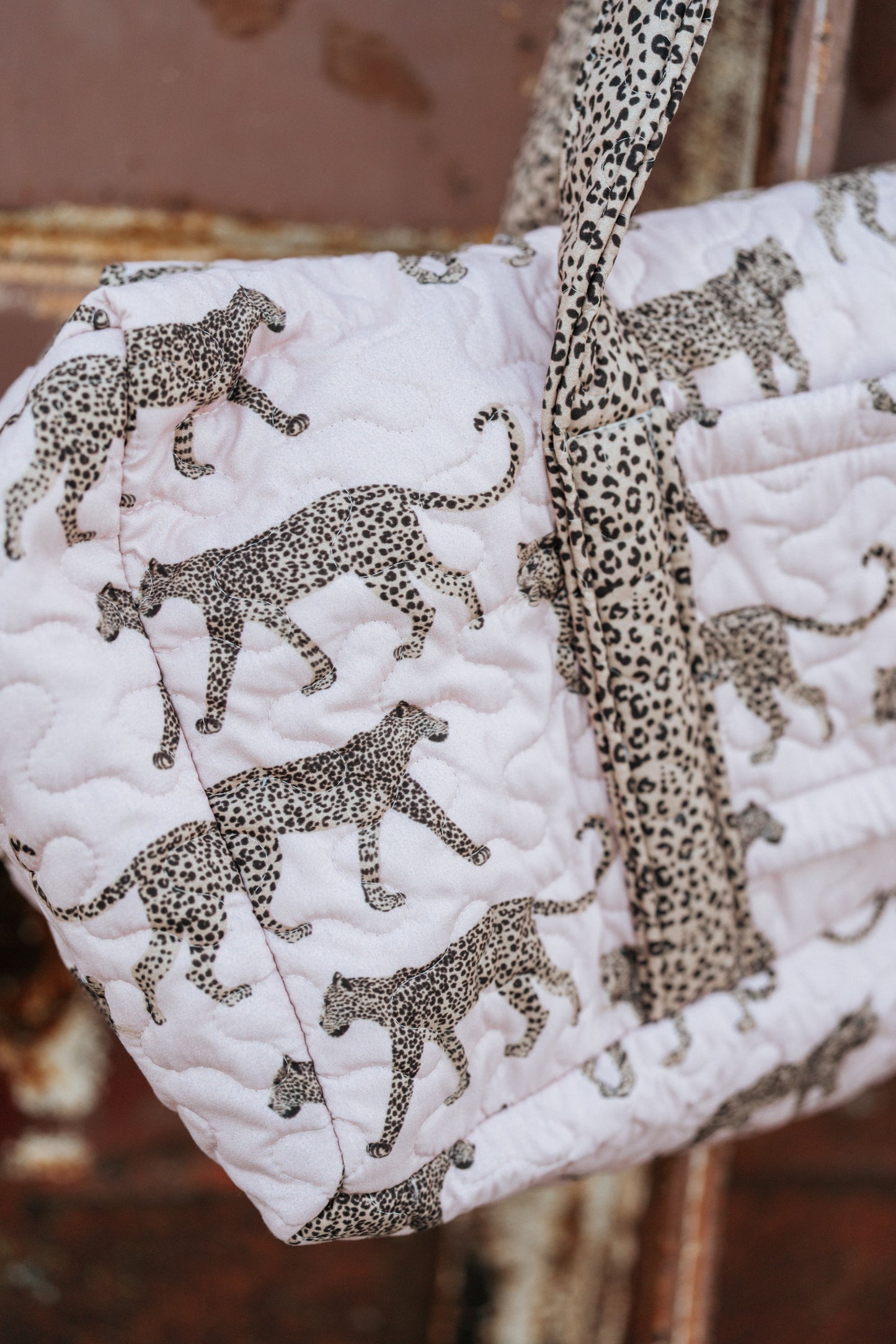 Pretty in Cheetah Traveler Bag