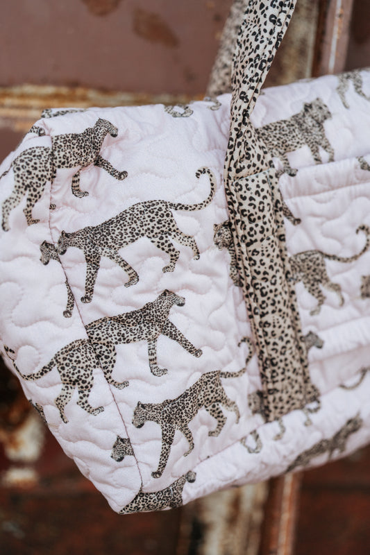 Pretty in Cheetah Traveler Bag