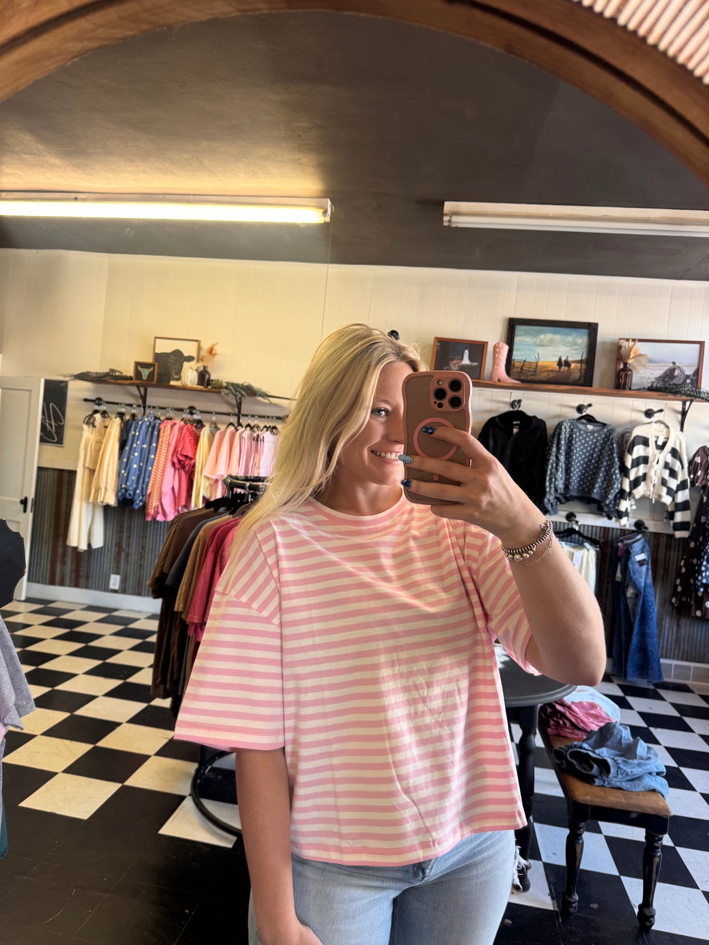 The Sweet Talk Striped Tee