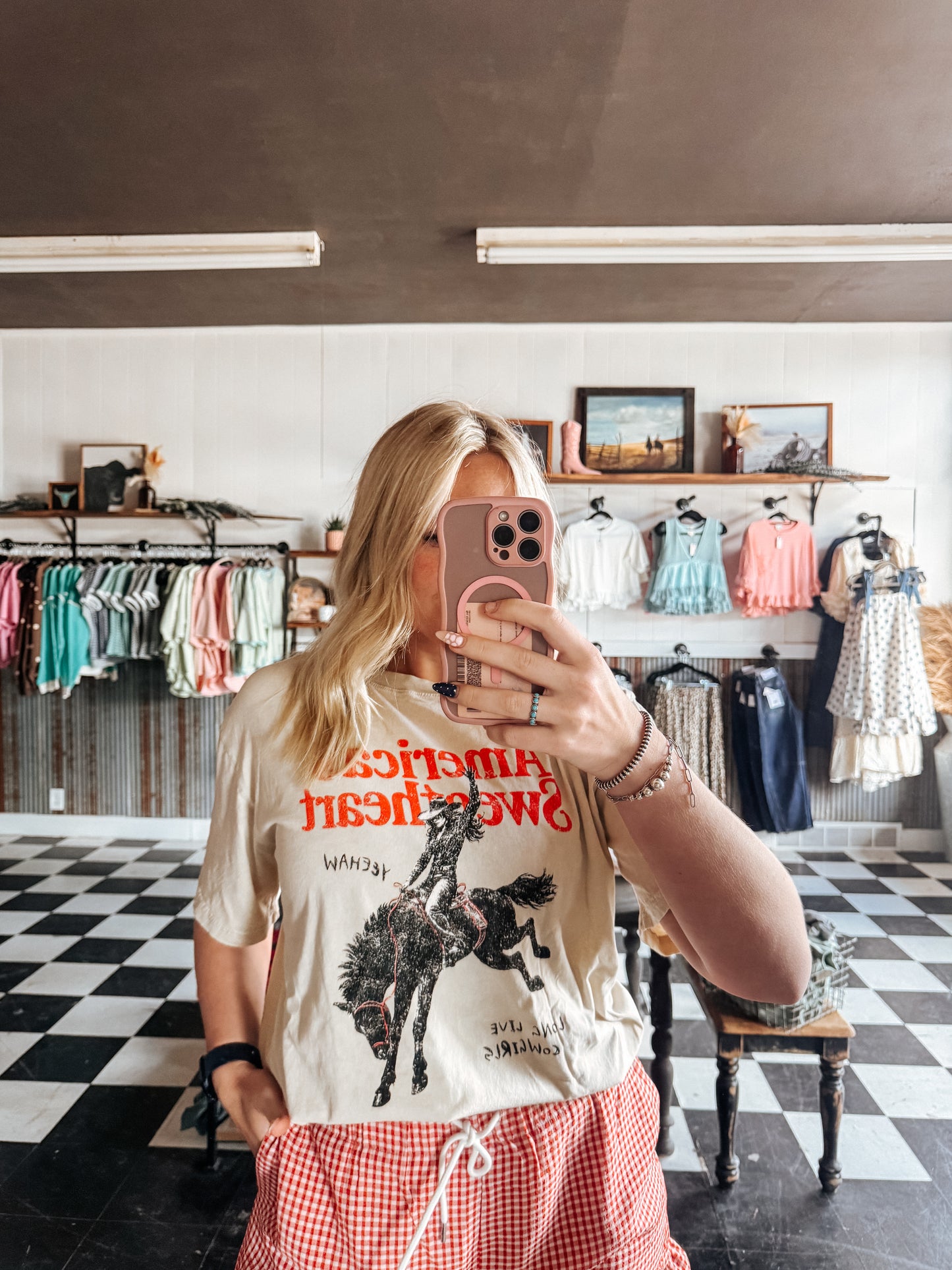 American Sweetheart Oversized Tee