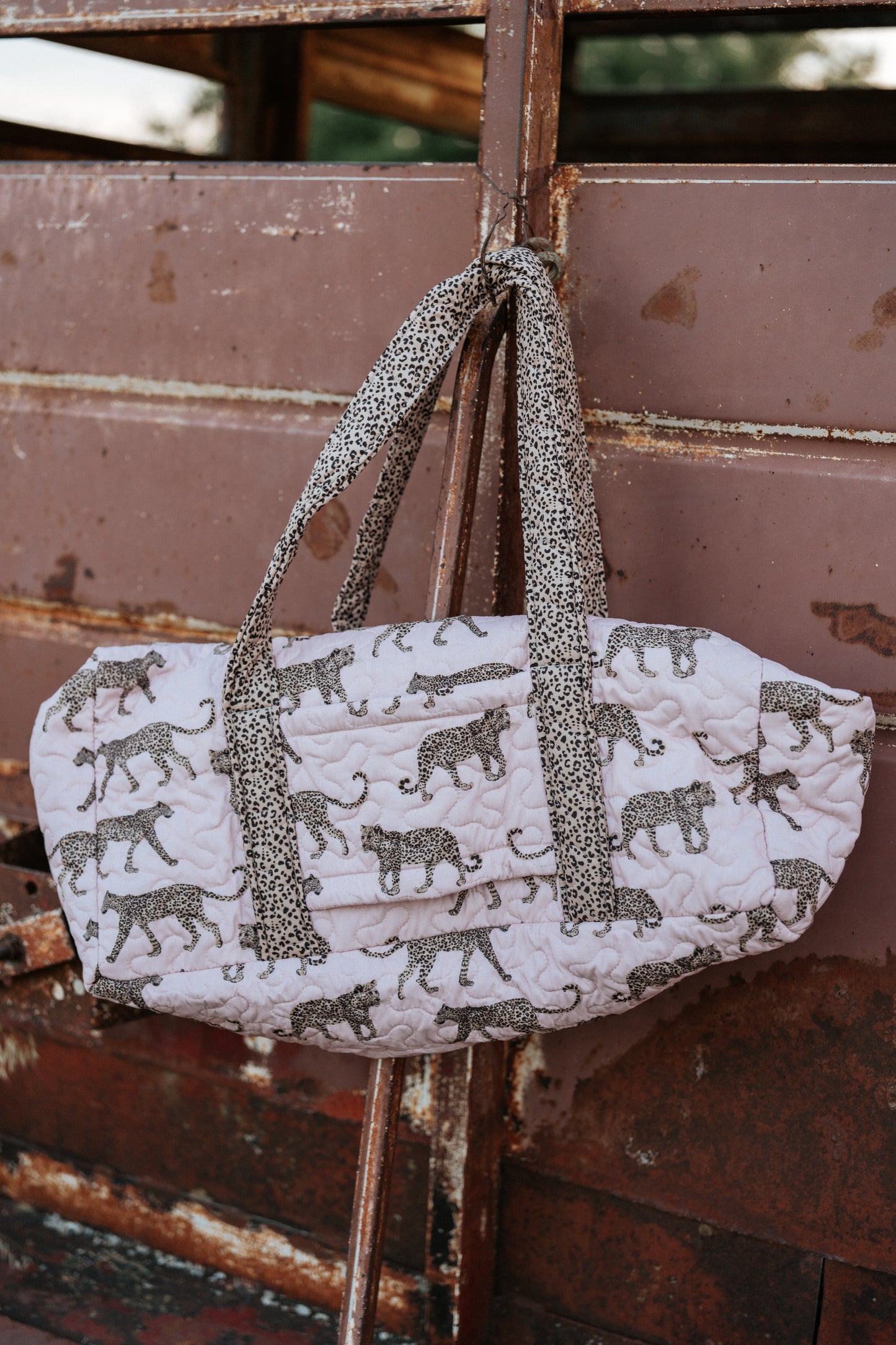 Pretty in Cheetah Traveler Bag