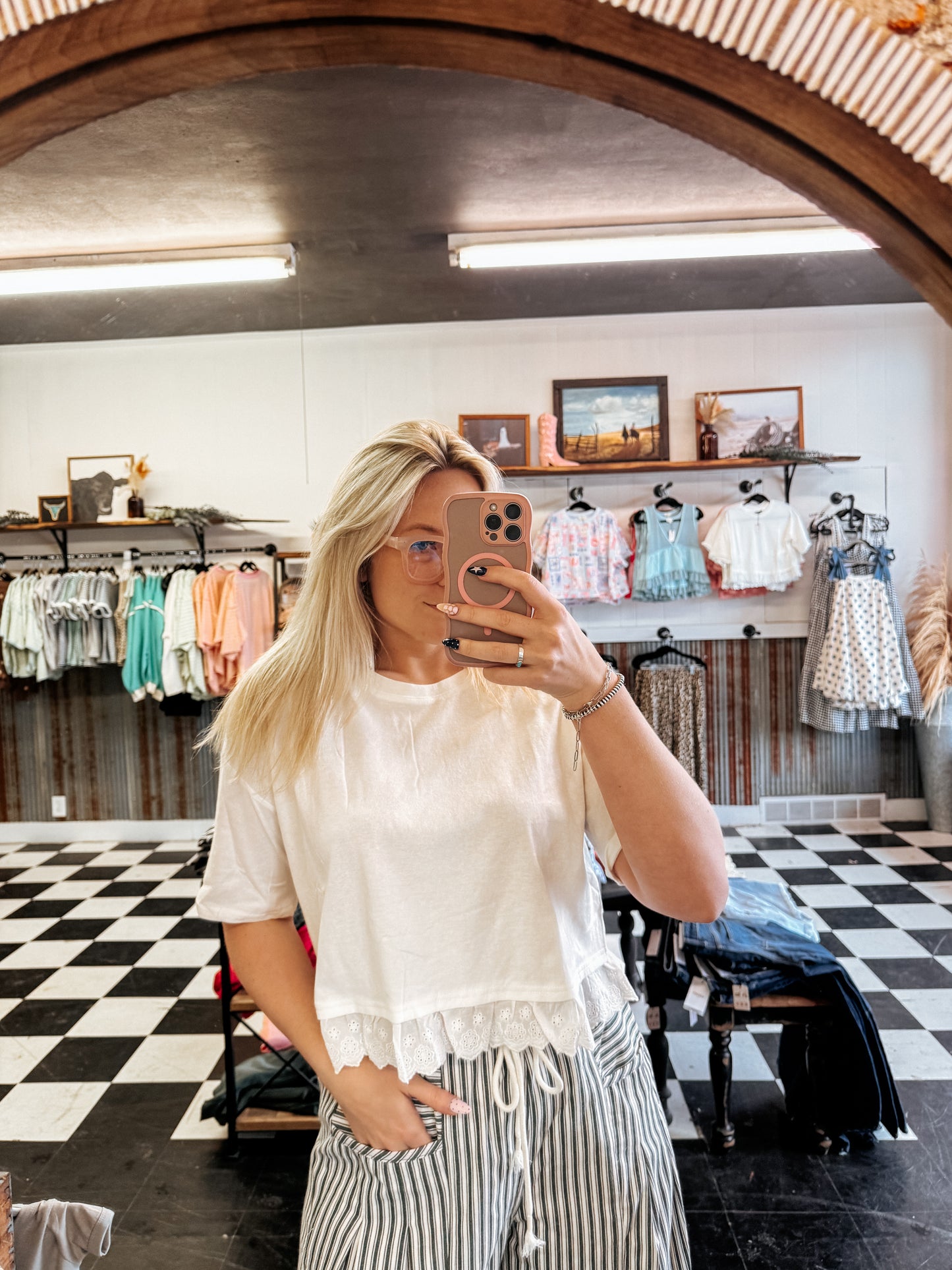 Better in White Top