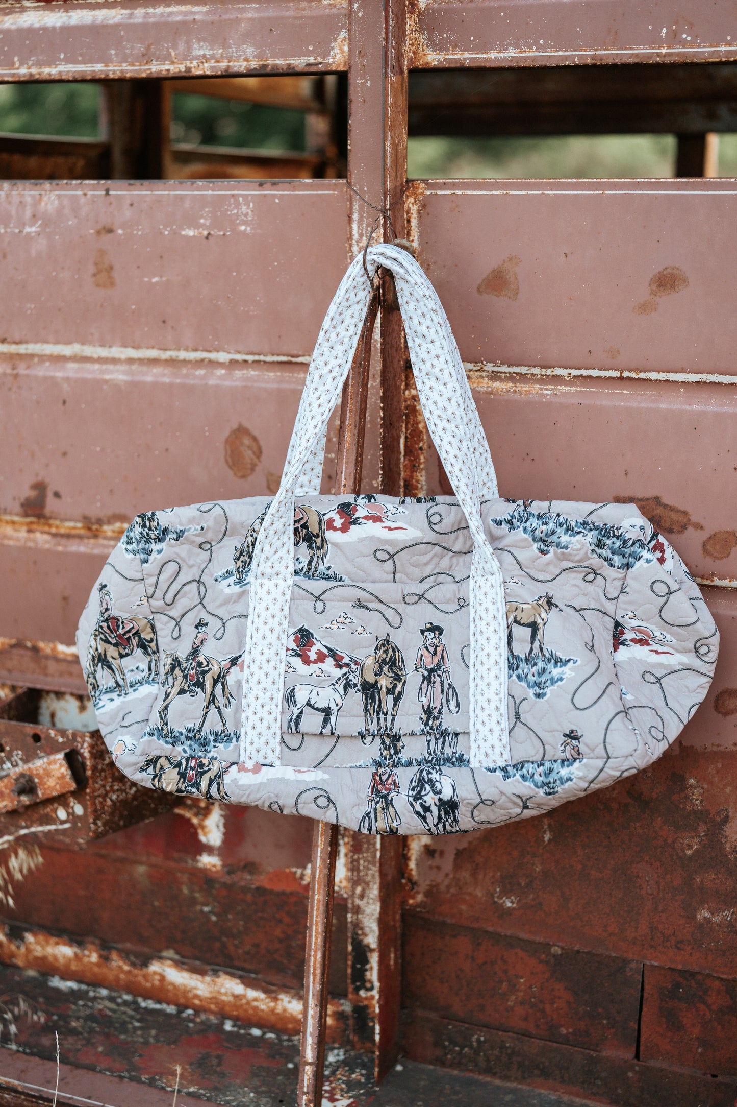 Cowgirl Brown Traveler Bag