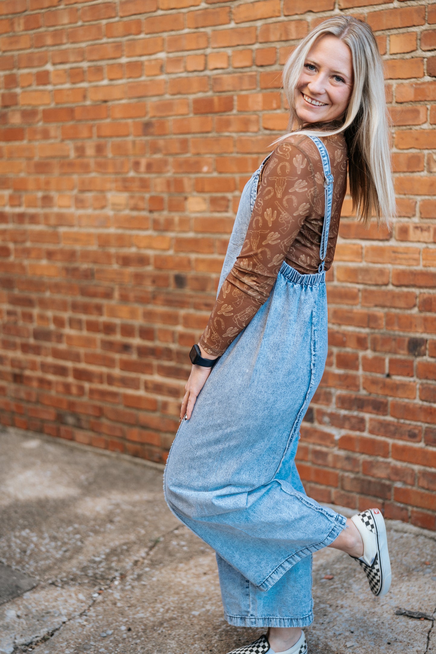 Denim Overalls