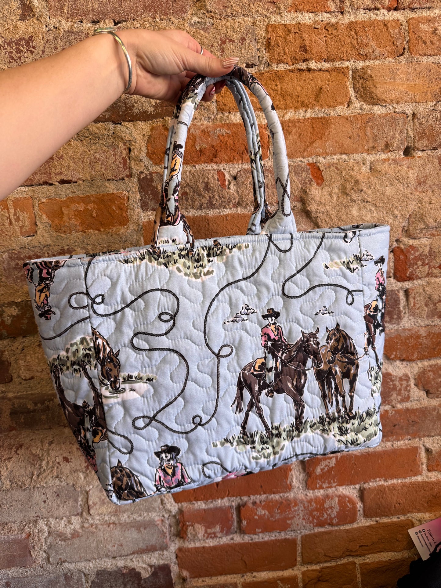 The Blue Cowgirl Bag