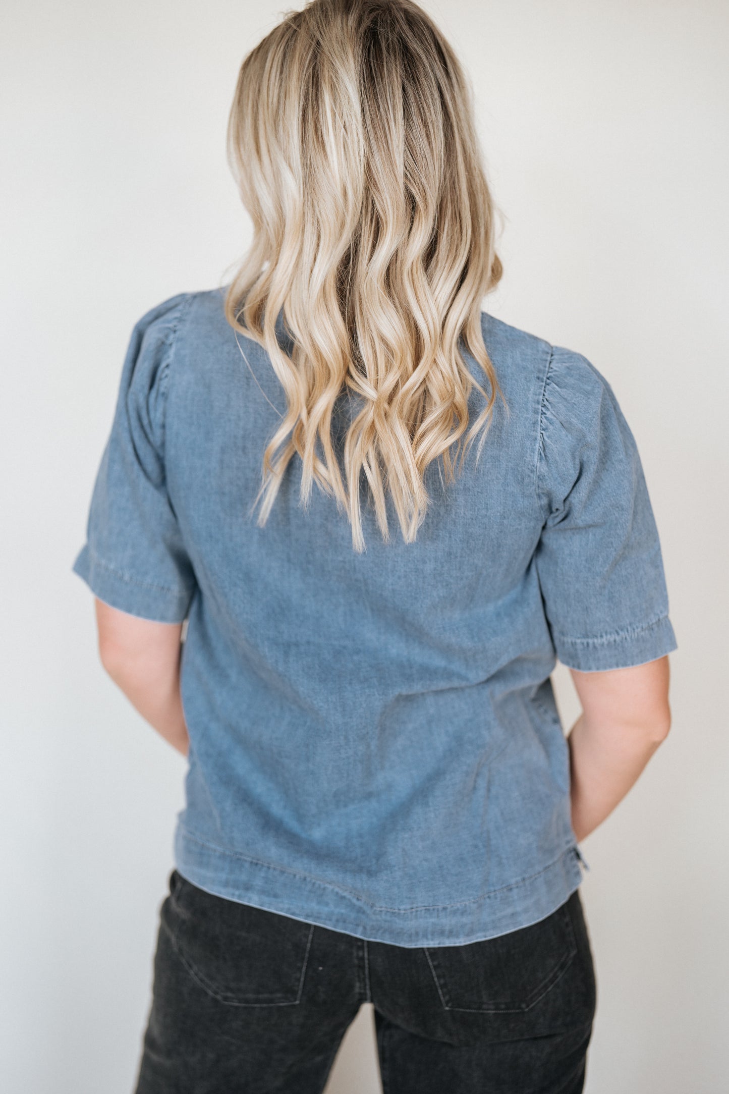 Just a Denim Girl Blouse