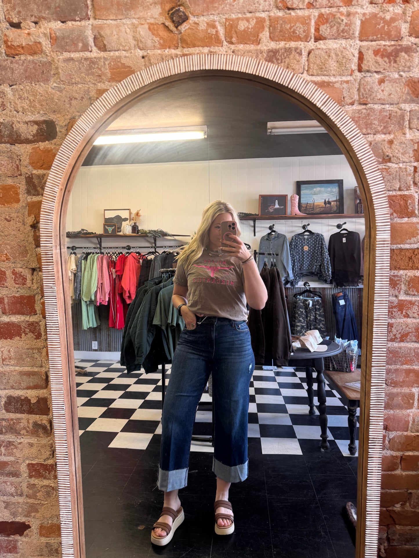 The Downtown Cuff Jeans