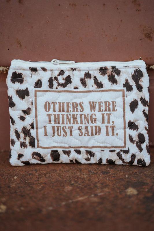 Others were Thinking it Essentials Bag
