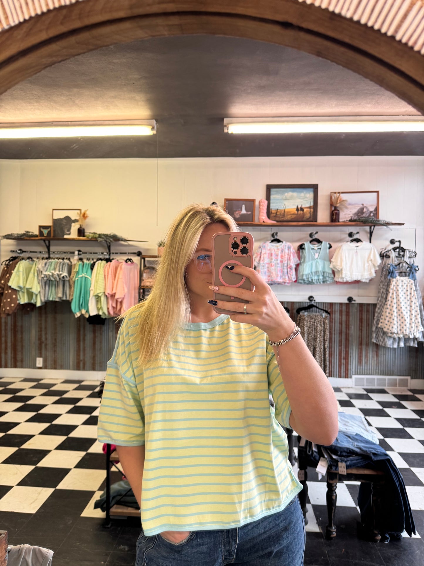 More Stripes Top