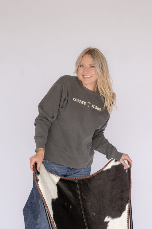 Coffee + Jesus Crewneck