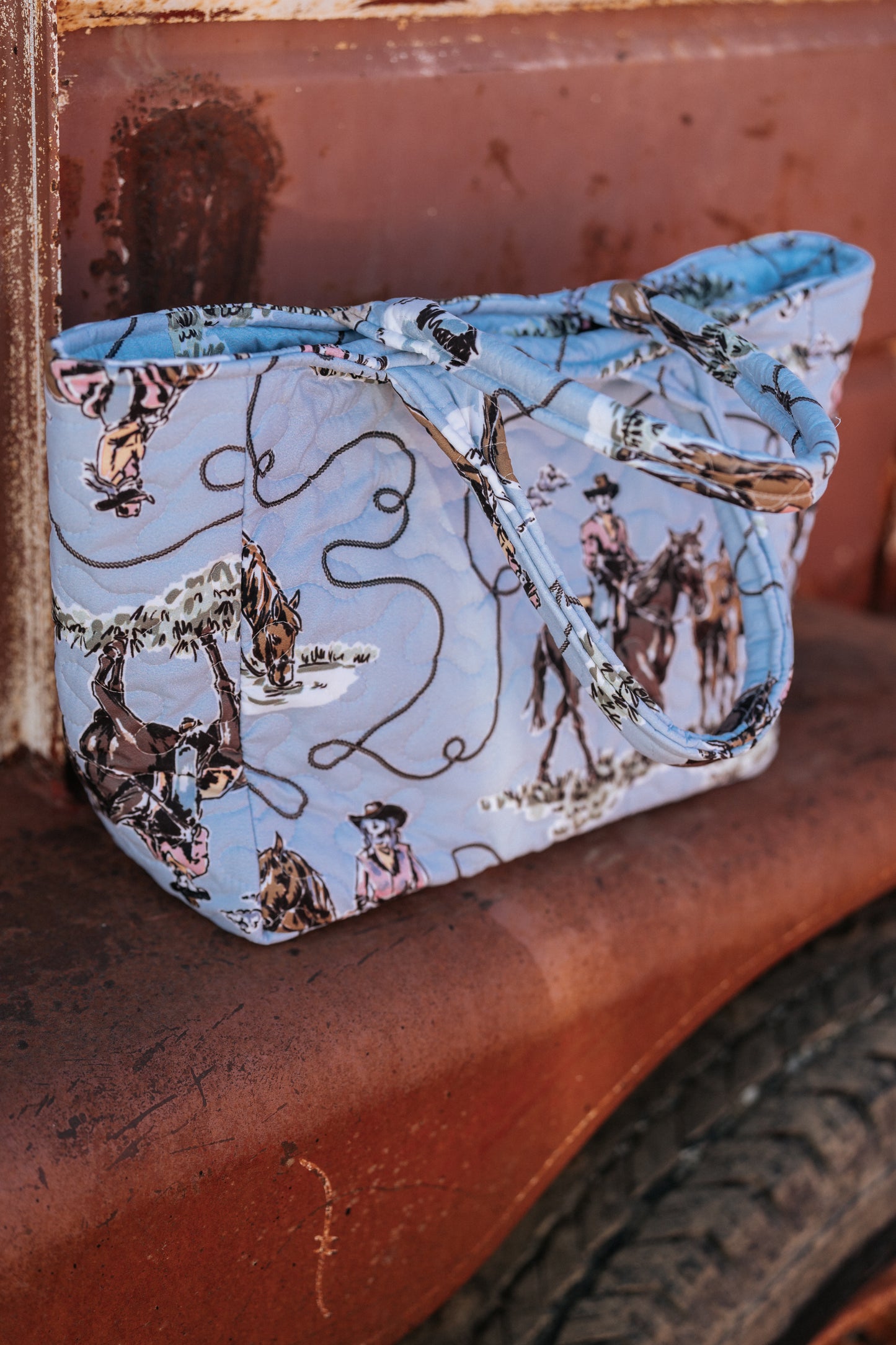 The Blue Cowgirl Bag