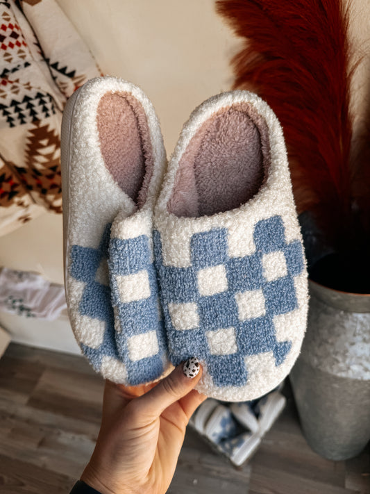 Baby Blue Slippers