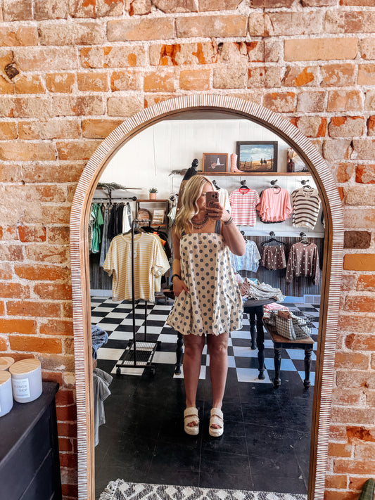 Blue Polka Dress
