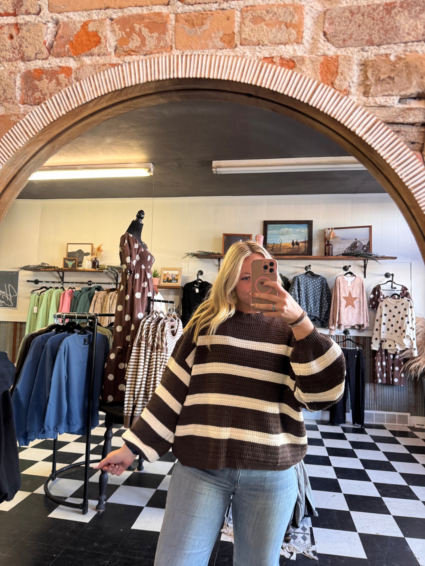 Cocoa & Cream Sweater