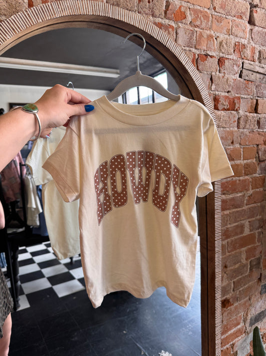 Howdy Little Cowgirl Tee