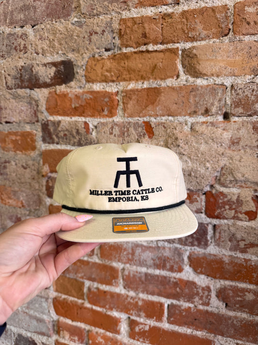 Miller Time Cattle Cream Hat